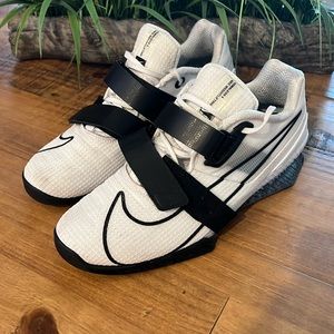 Nike Romaleos 4 - White/Black - White, Size 10